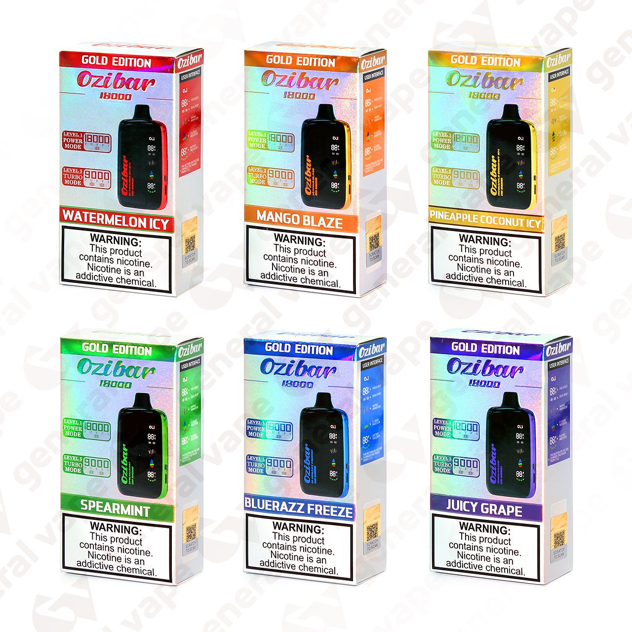 OZIBAR 18000 Disposable Vape Questions & Answers