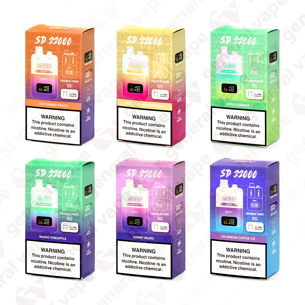 iJoy 22000 Double Tank Disposable Vape Questions & Answers