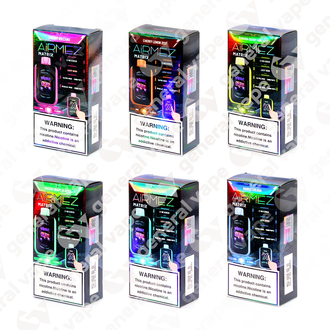 AiRMEZ Matrix 25K Disposable Vape Questions & Answers