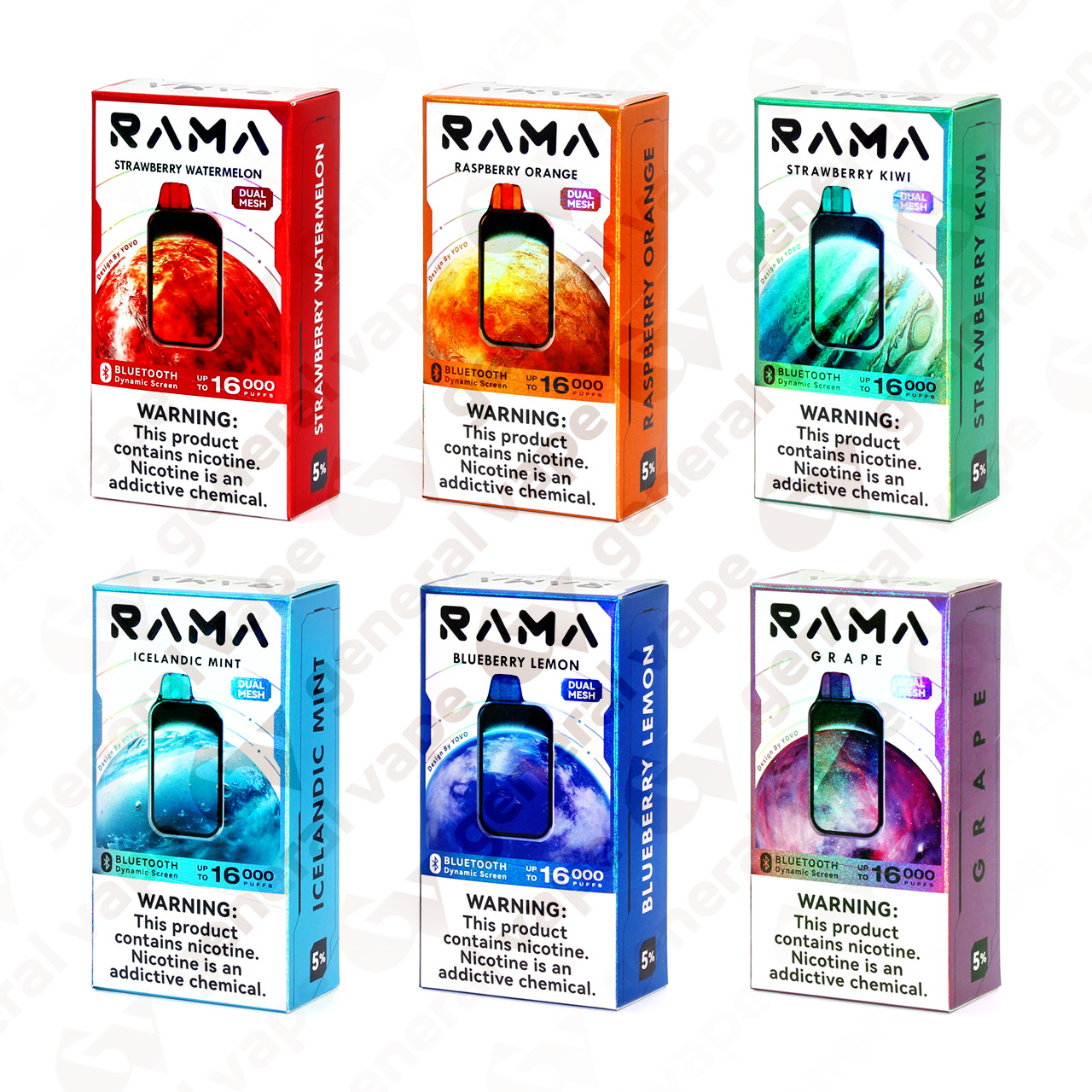 RAMA 16000 by YOVO Disposable Vape Questions & Answers