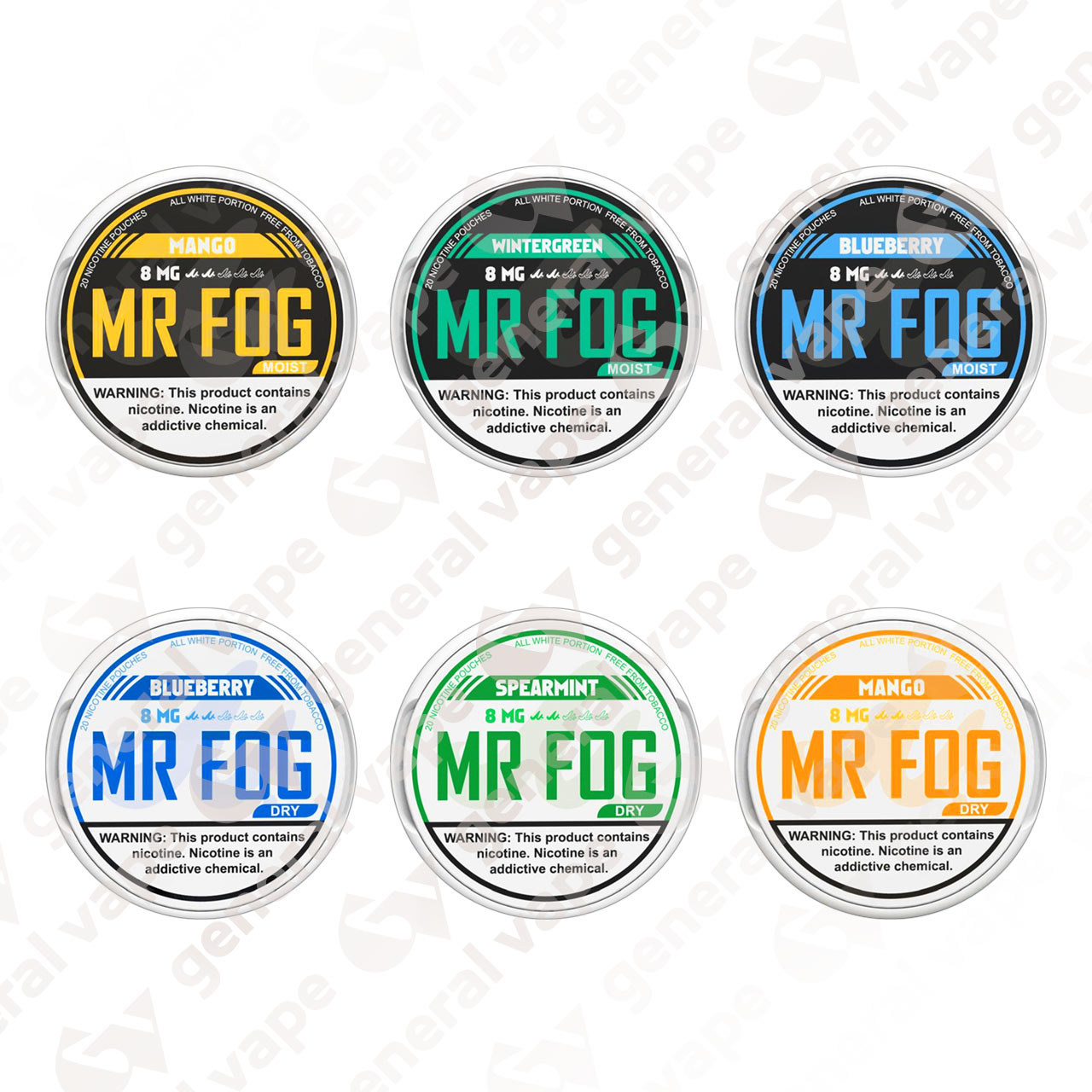 Mr Fog Nicotine Pouches 20ct Questions & Answers