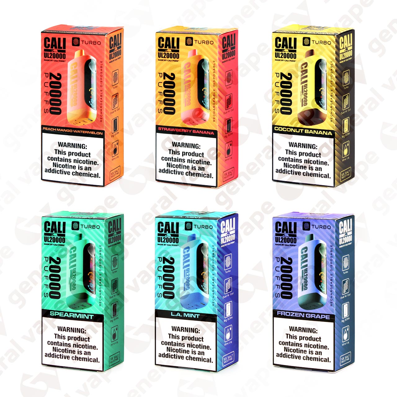 Cali Vape UL20000 Disposable Questions & Answers