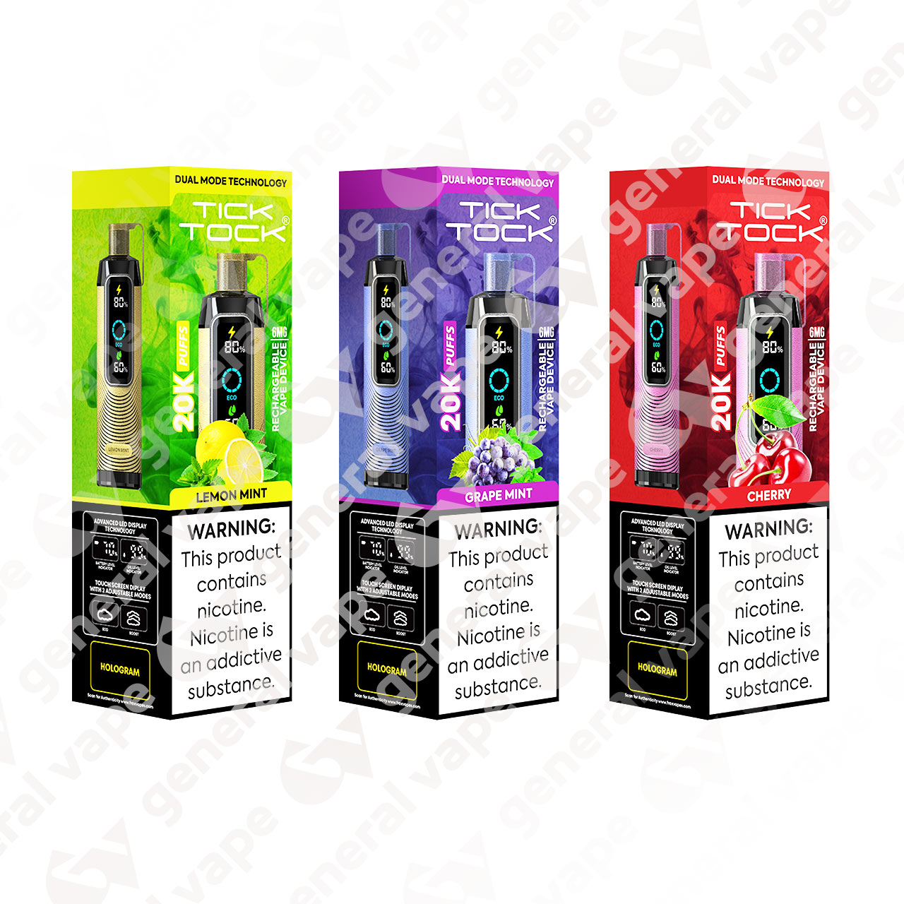 Tick Tock 20K Disposable Vape Questions & Answers