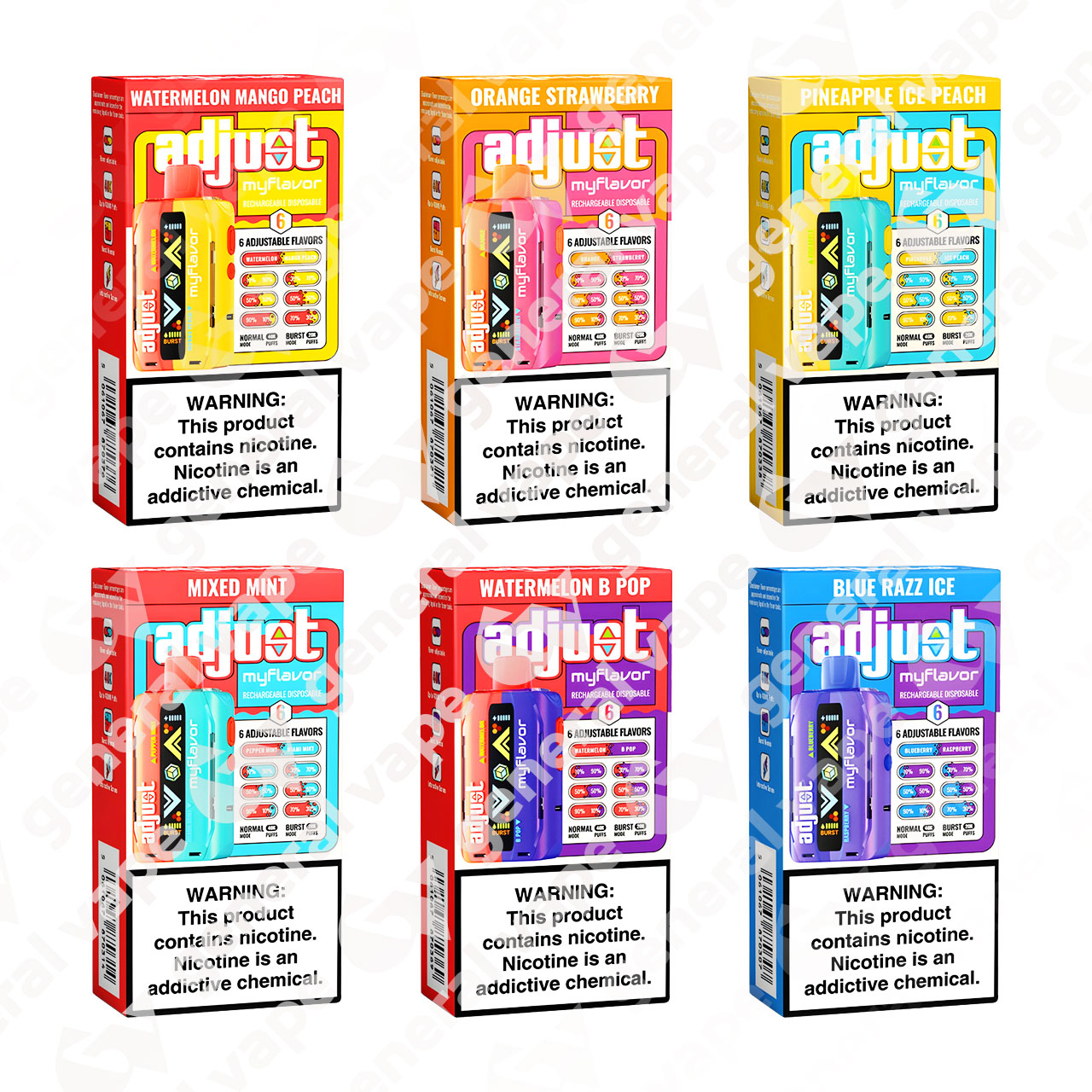 Adjust MyFlavor 40K Disposable Vape Questions & Answers