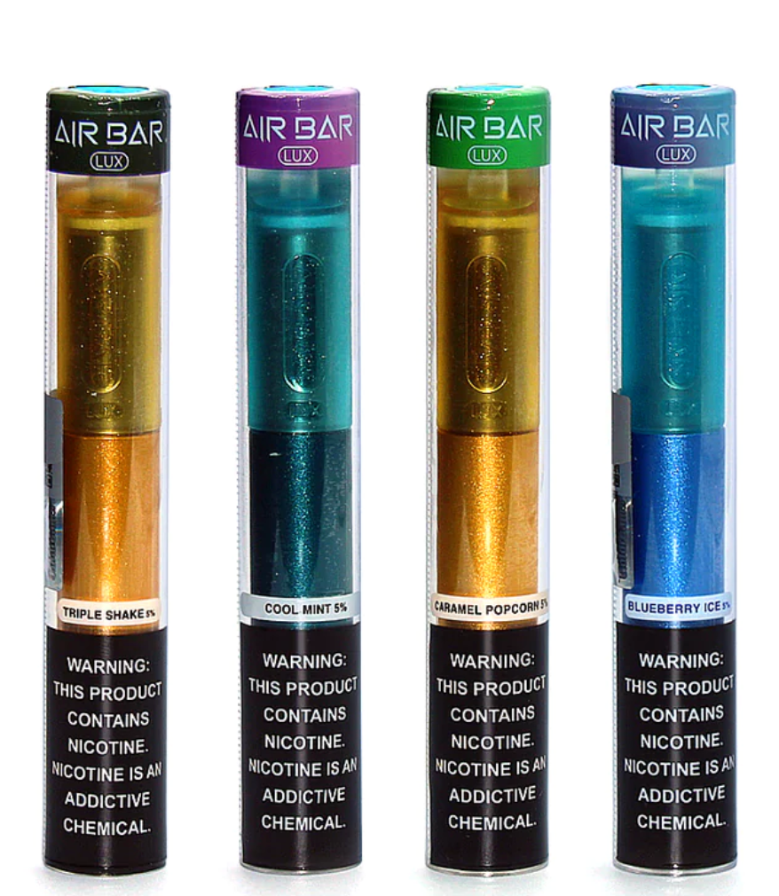 Are various flavors available in Air Bar Lux Disposable vape?