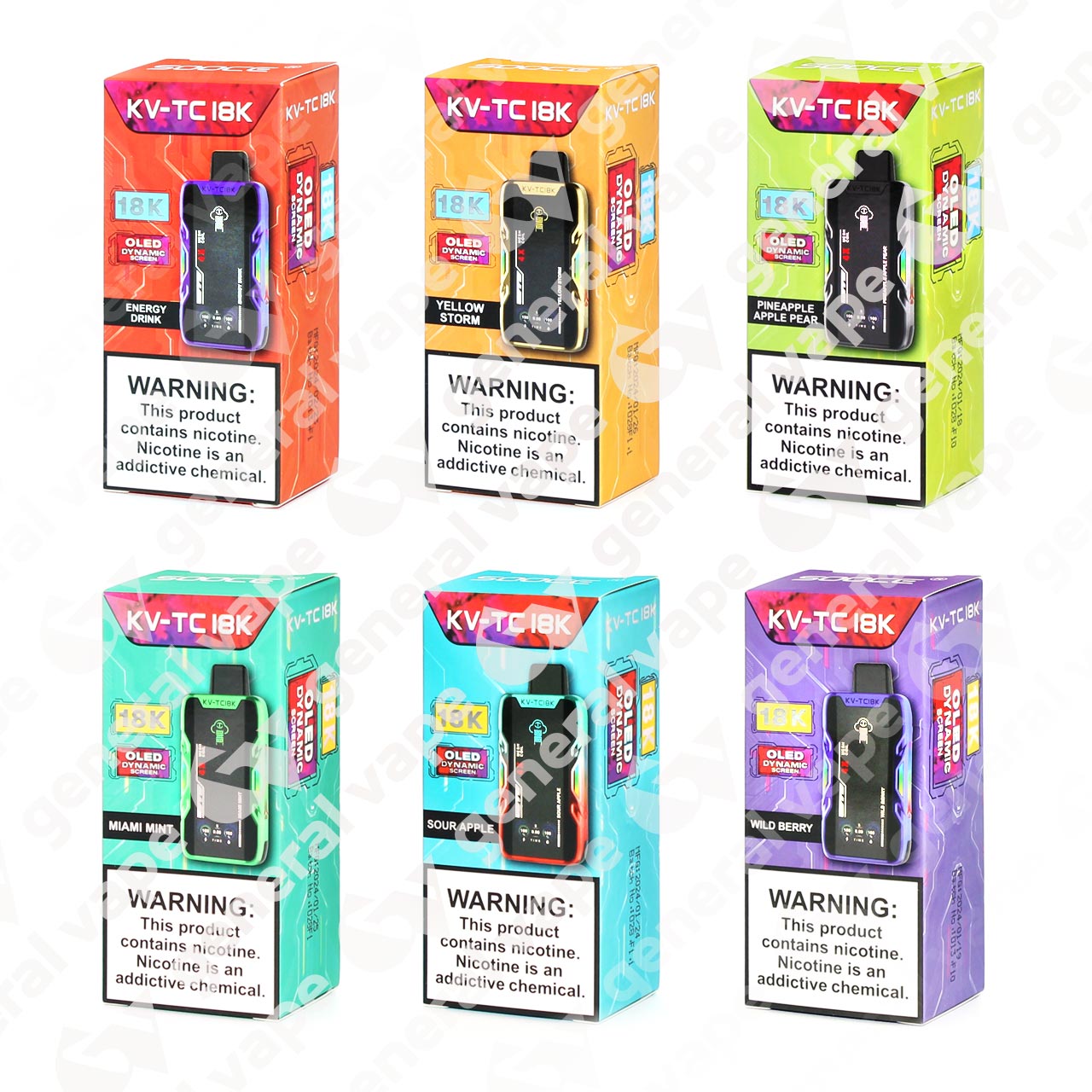 Kangvape Sooce KV-TC18K Disposable Vape Questions & Answers