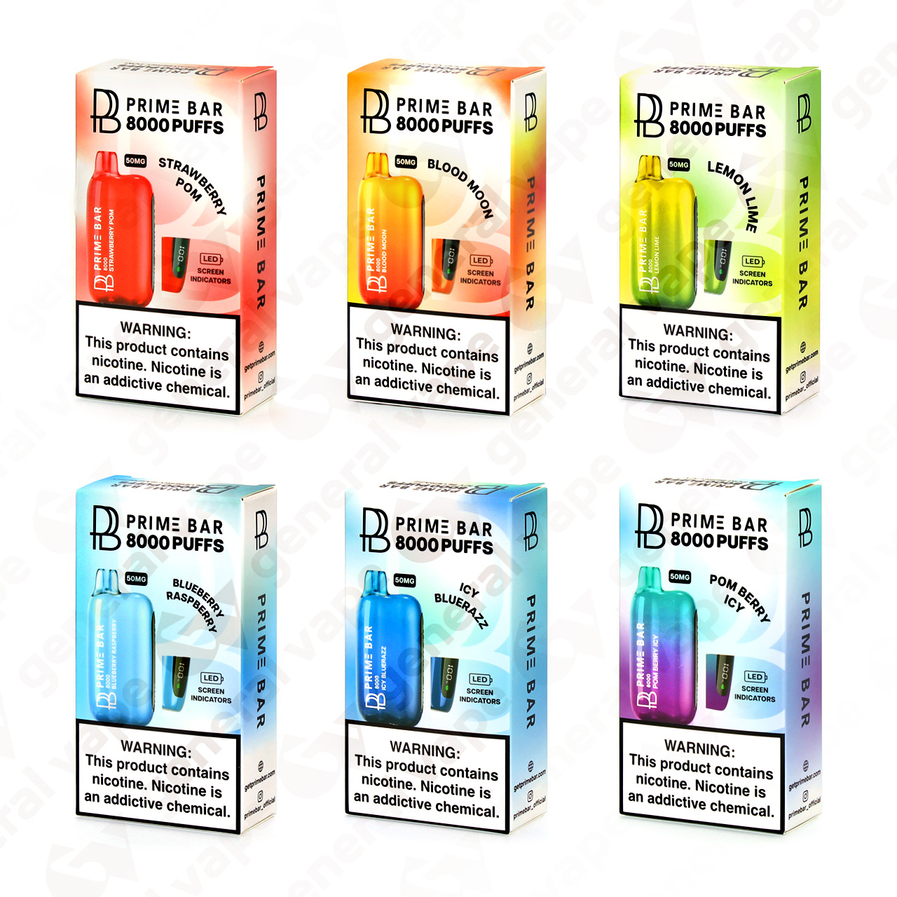 Prime Bar 8000 Disposable Vape Questions & Answers