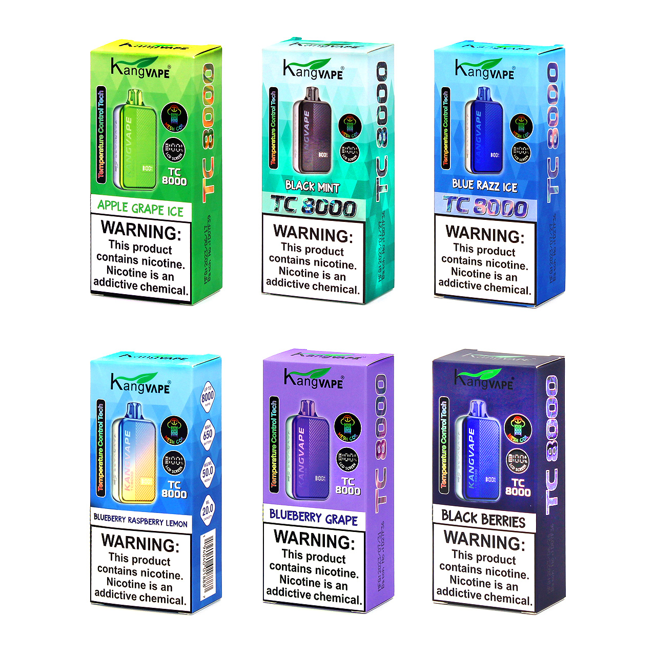 How long will the Kangvape Onee Pro TC8000 last?