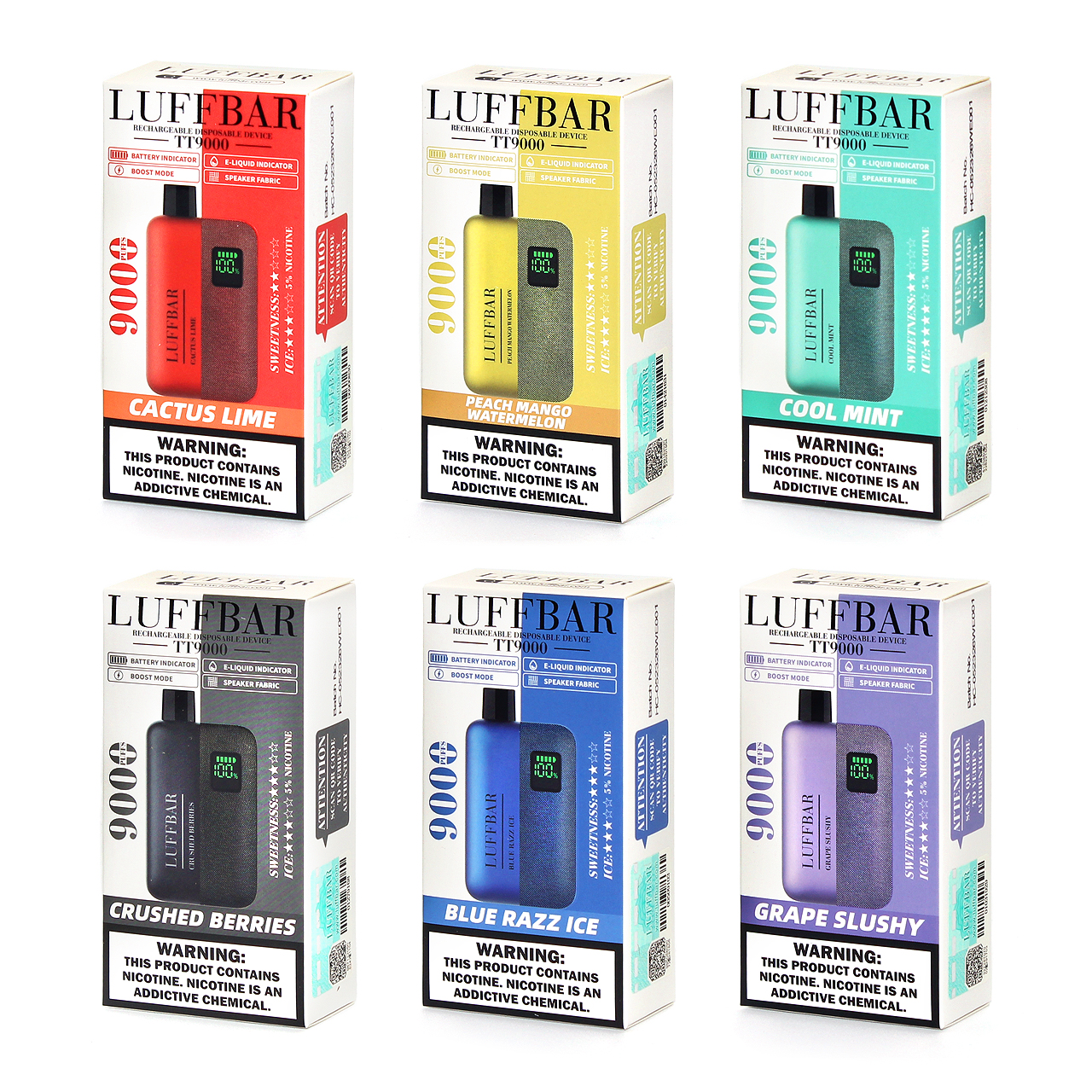 LUFFBAR TT9000 Disposable Vape Questions & Answers