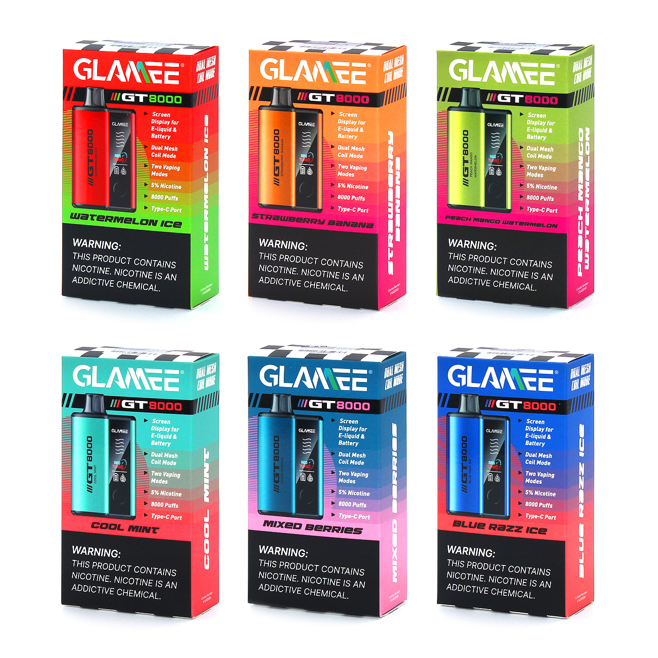 Glamee GT8000 Disposable Vape Questions & Answers