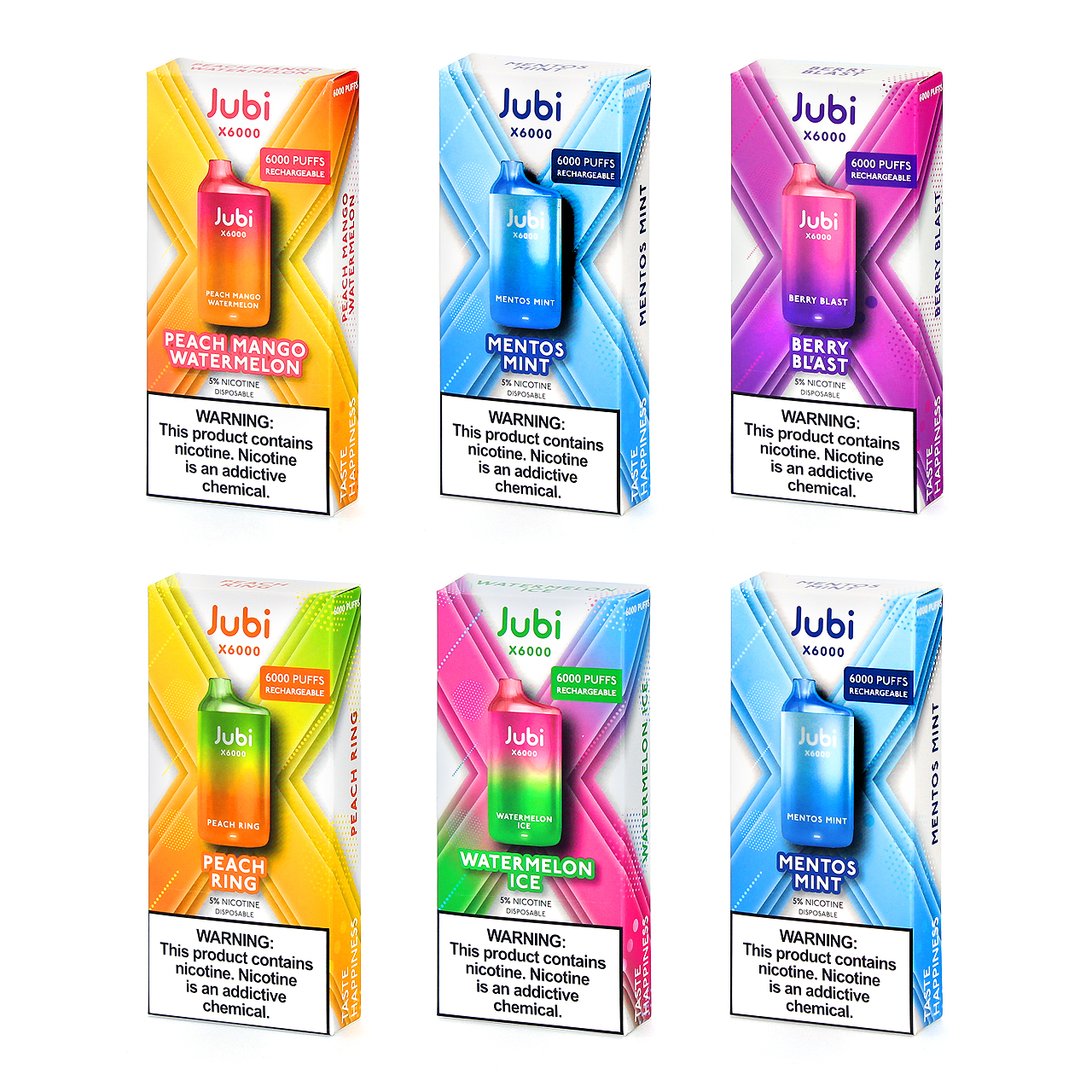 JUBI X6000 Disposable Vape Questions & Answers