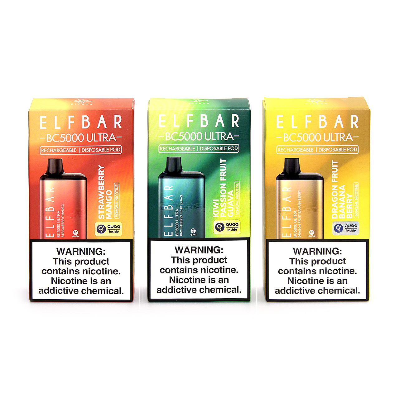 What flavors does the Elf Bar BC5000 ULTRA Disposable Vape offer?