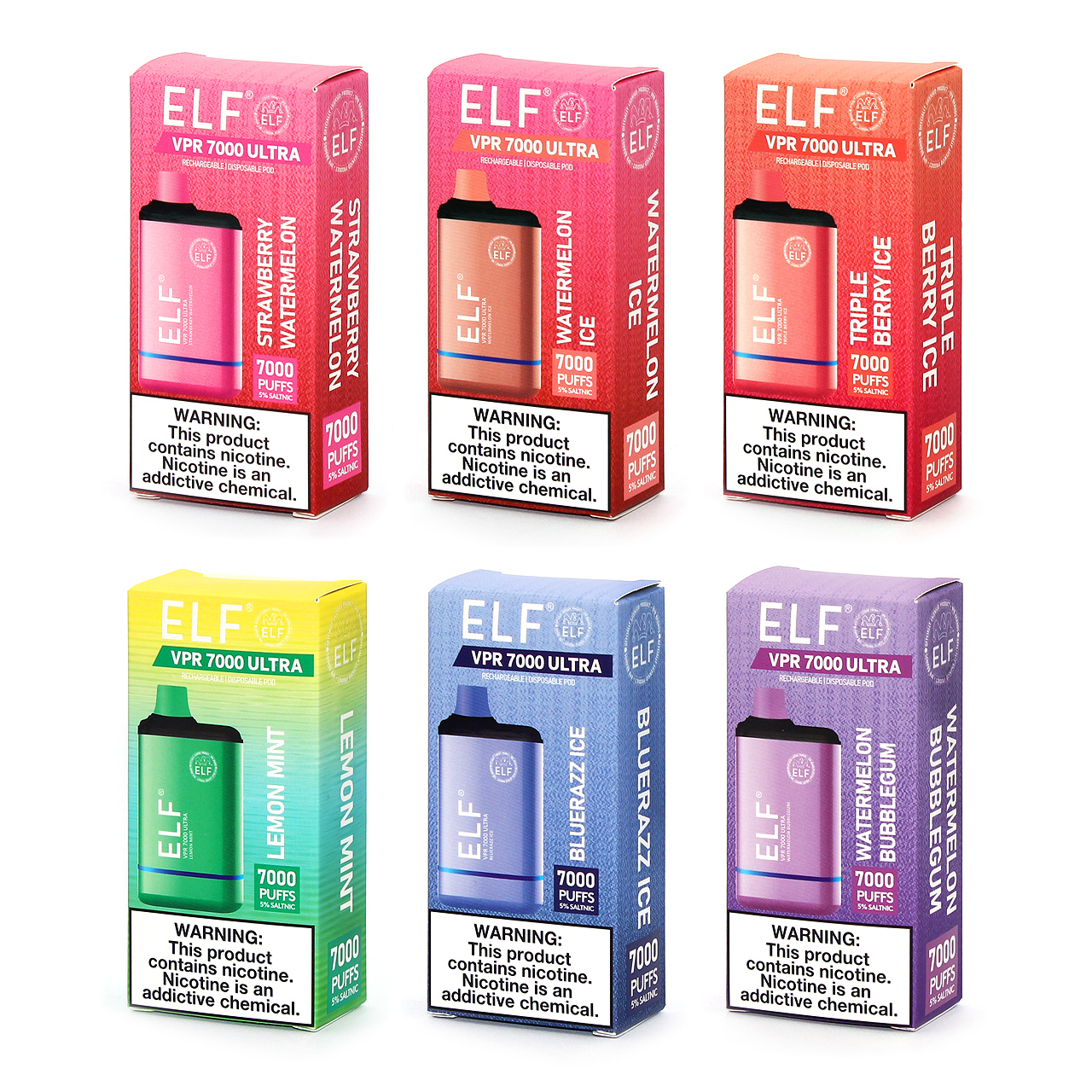 ELF VPR7000 ULTRA Disposable Vape Questions & Answers