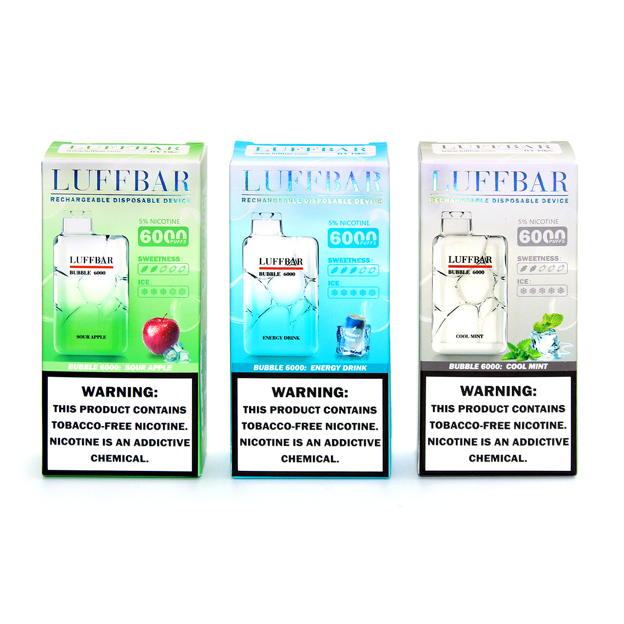 LUFFBAR Bubble 6000 Disposable Vape Questions & Answers