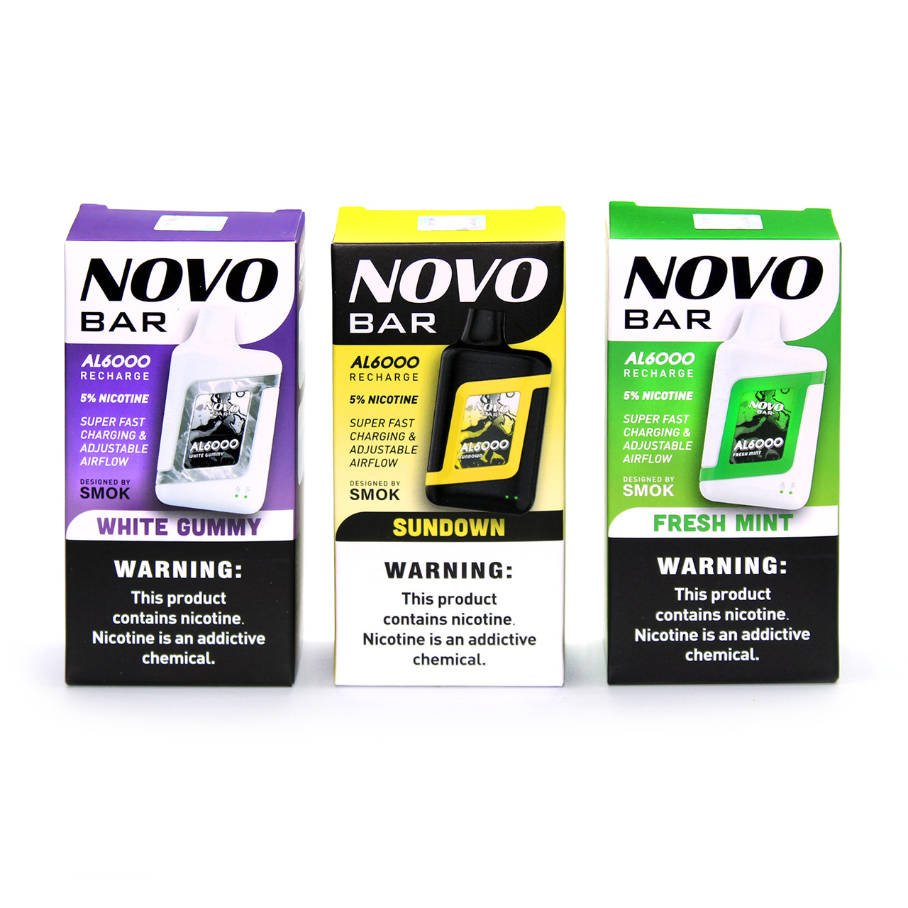 Novo Bar AL6000 by Smok Disposable Vape Questions & Answers