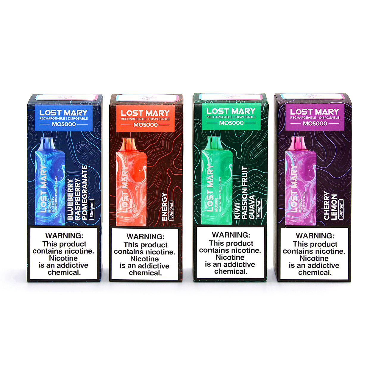 What are the Lost Mary MO5000 Disposable Vape's features?