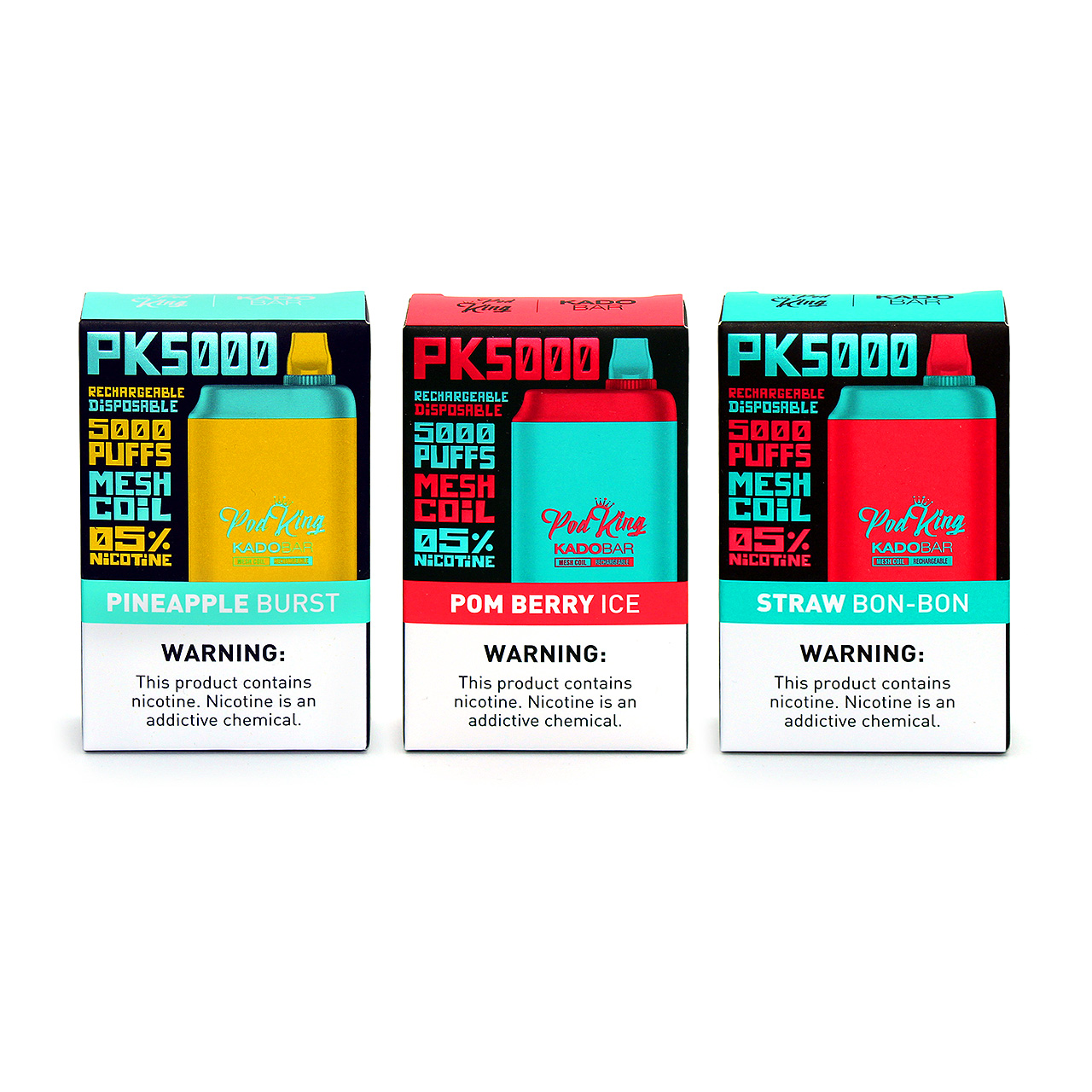 Does the actual lifespan of Pod King x Kado Bar PK5000 Disposable Vape vary?