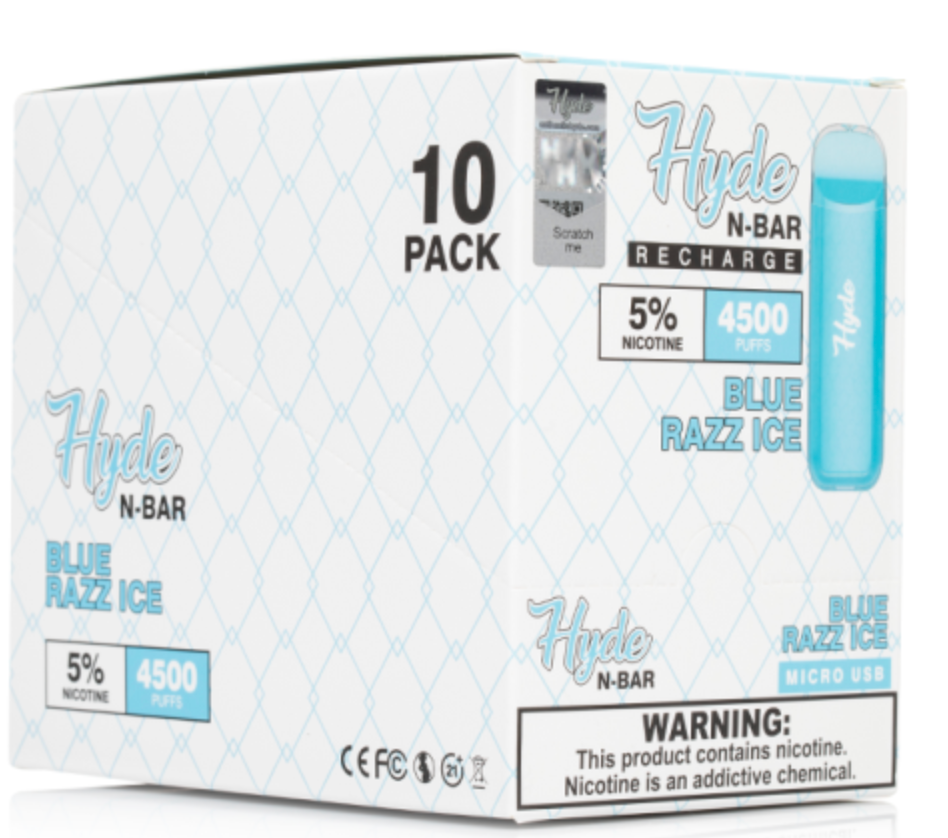 Hyde N-Bar 4500 Disposable 10 Pack Questions & Answers