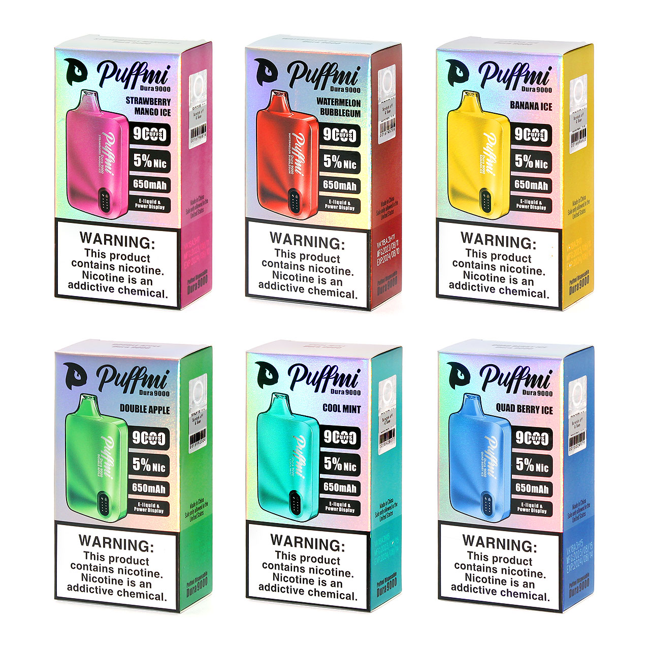 Puffmi Dura 9000 Disposable Vape Questions & Answers