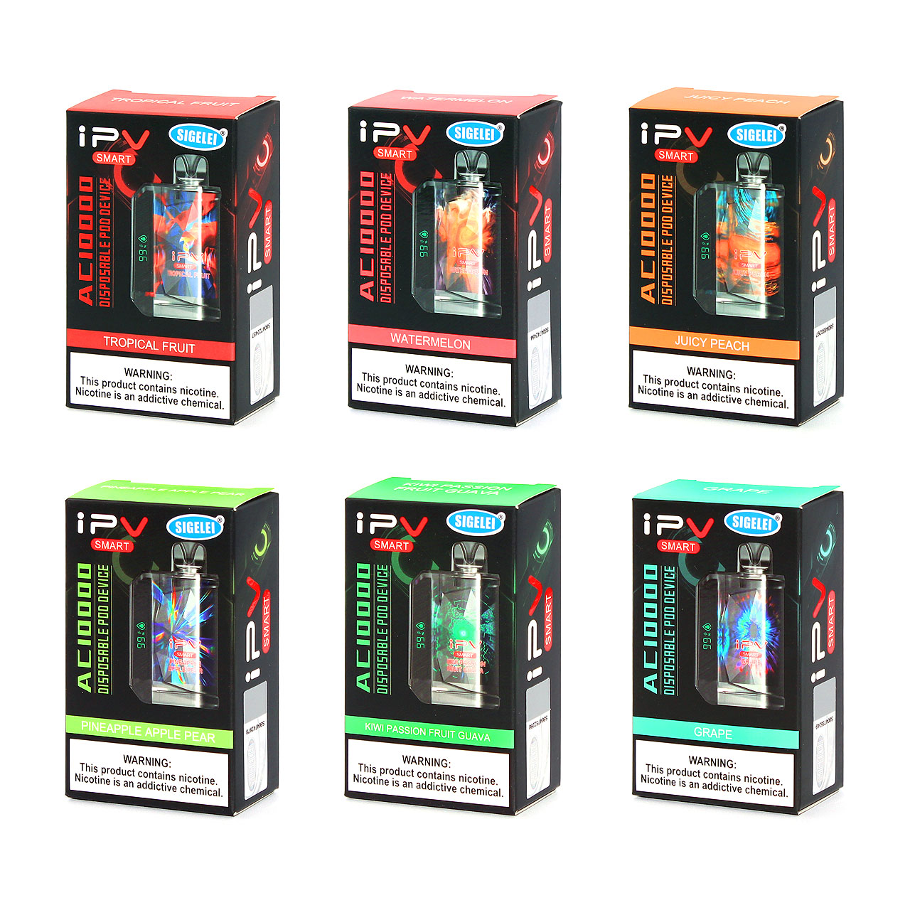 Sigelei Smart AC10000 Disposable Vape Questions & Answers