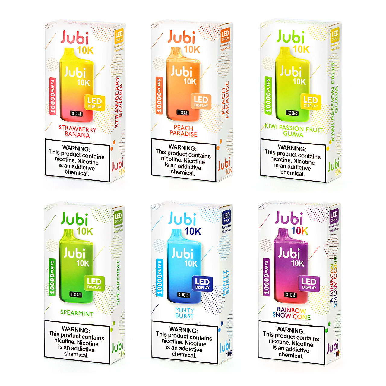 Jubi 10K Led Display Disposable Vape Questions & Answers